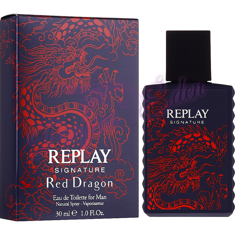 Replay Signature Red Dragon Parfüm Férfiaknak 100 Ml