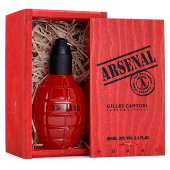 Gilles Cantuel Arsenal Homme Red